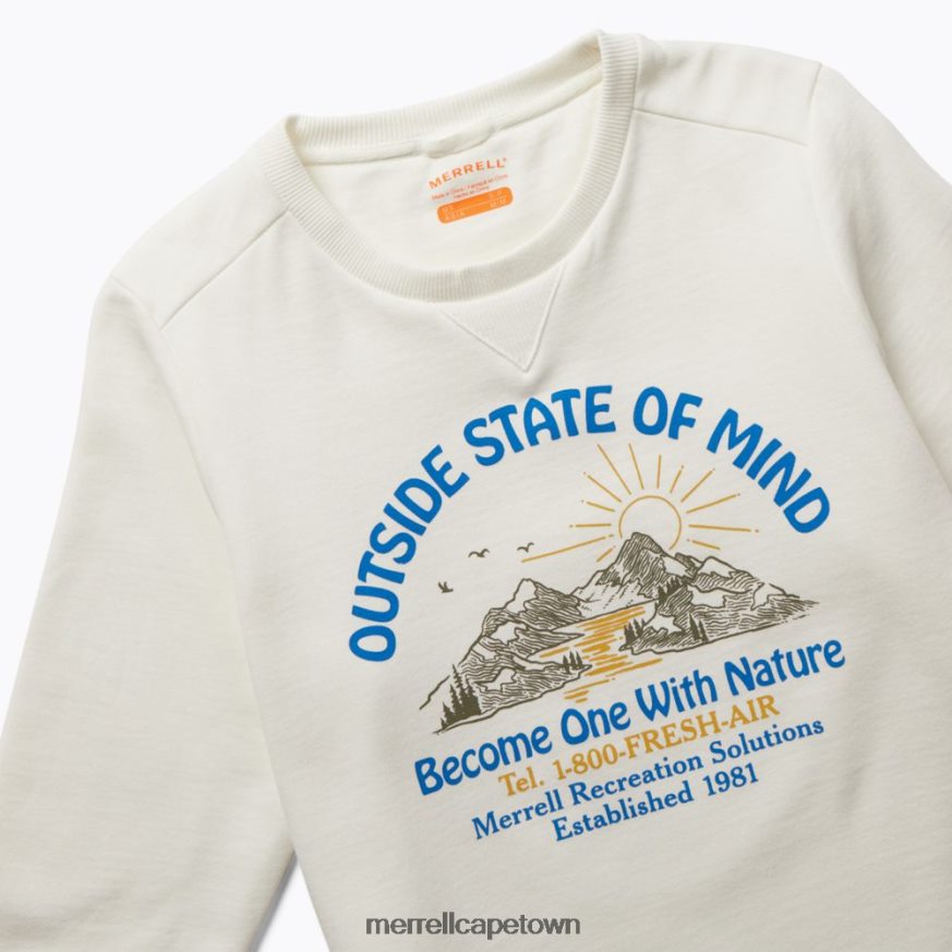 Cloud Dancer F60FX21152 Outside State Of Mind Crew (JWF26634-121) Merrell