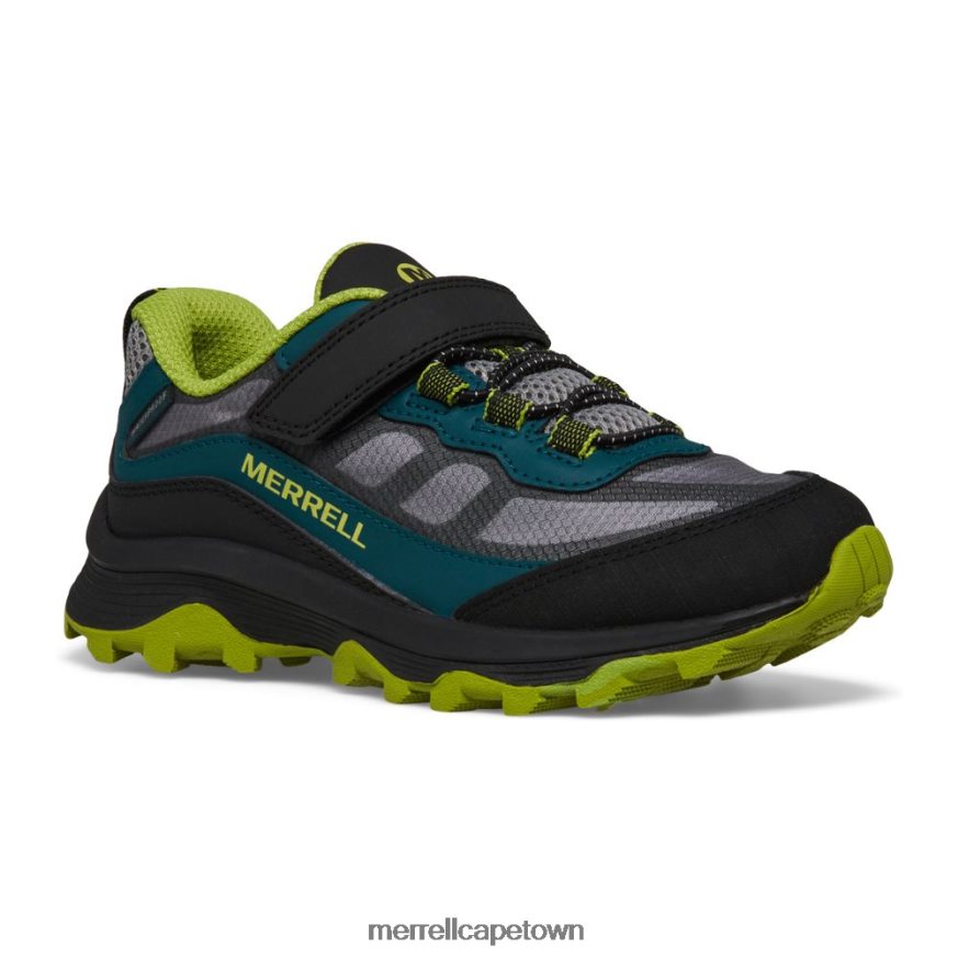 Deep Green/Black F60FX21365 Moab Speed Low A/C Waterproof (MK267111) Merrell