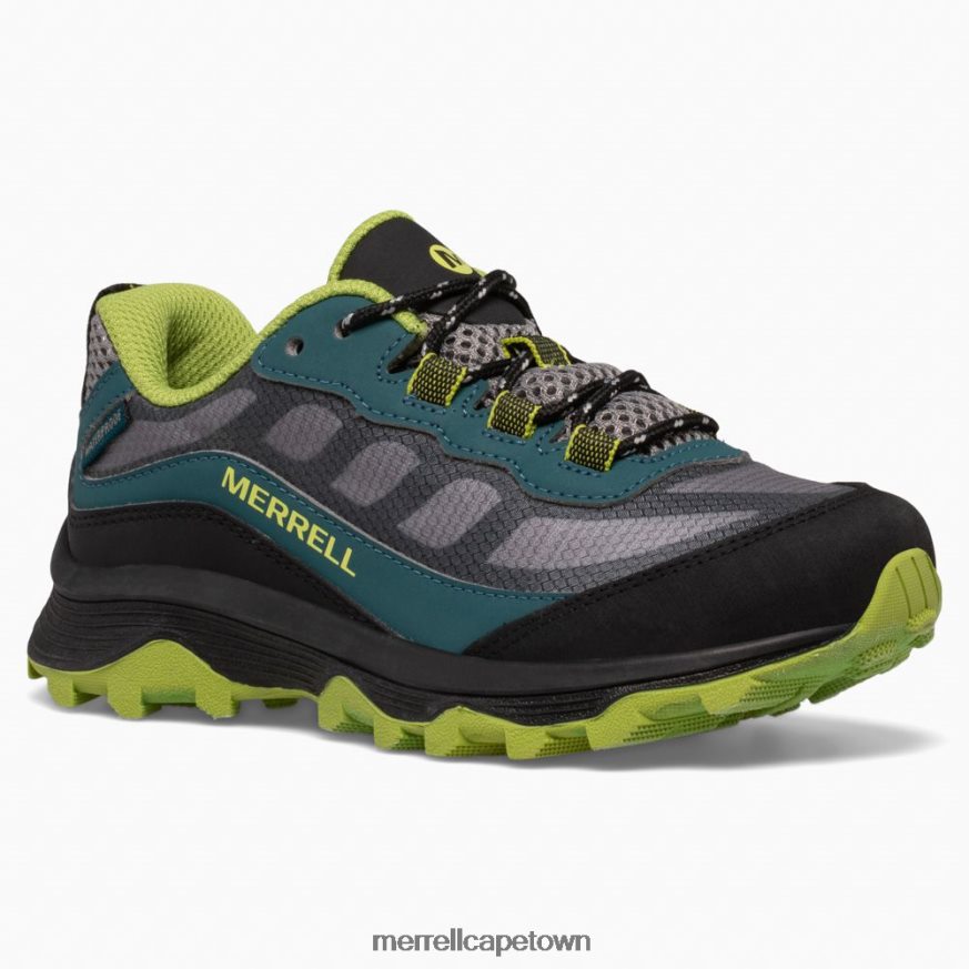 Deep Green/Black F60FX21370 Moab Speed Low Waterproof (MK266264) Merrell