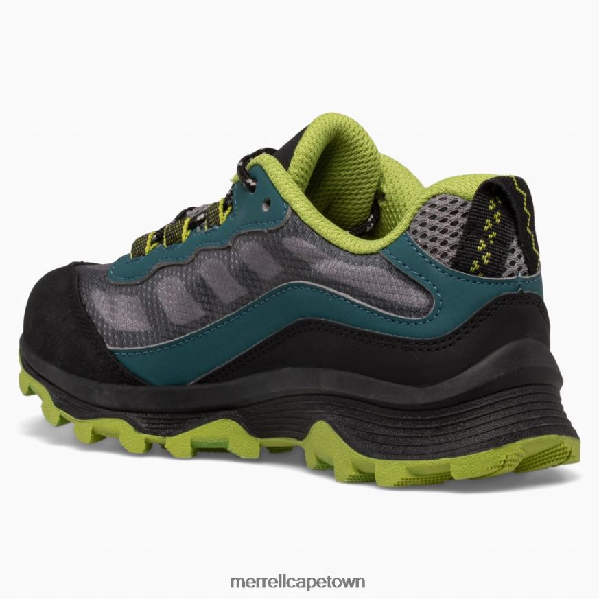 Deep Green/Black F60FX21370 Moab Speed Low Waterproof (MK266264) Merrell