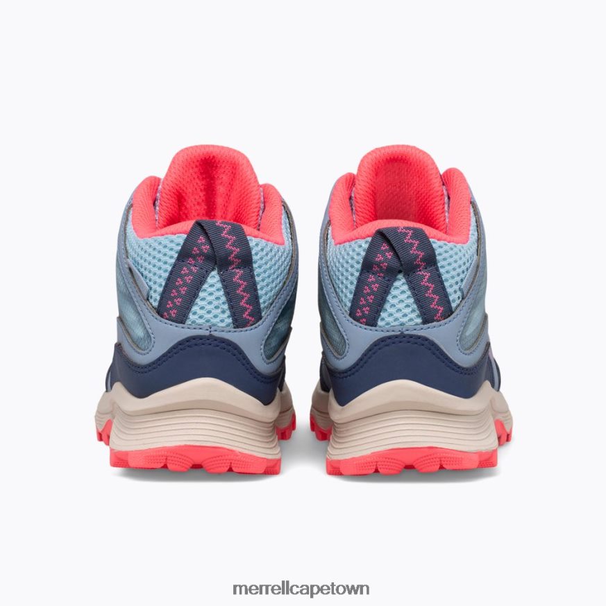 Dusty Blue/Coral F60FX21382 Moab Speed Mid Waterproof (MK165213) Merrell