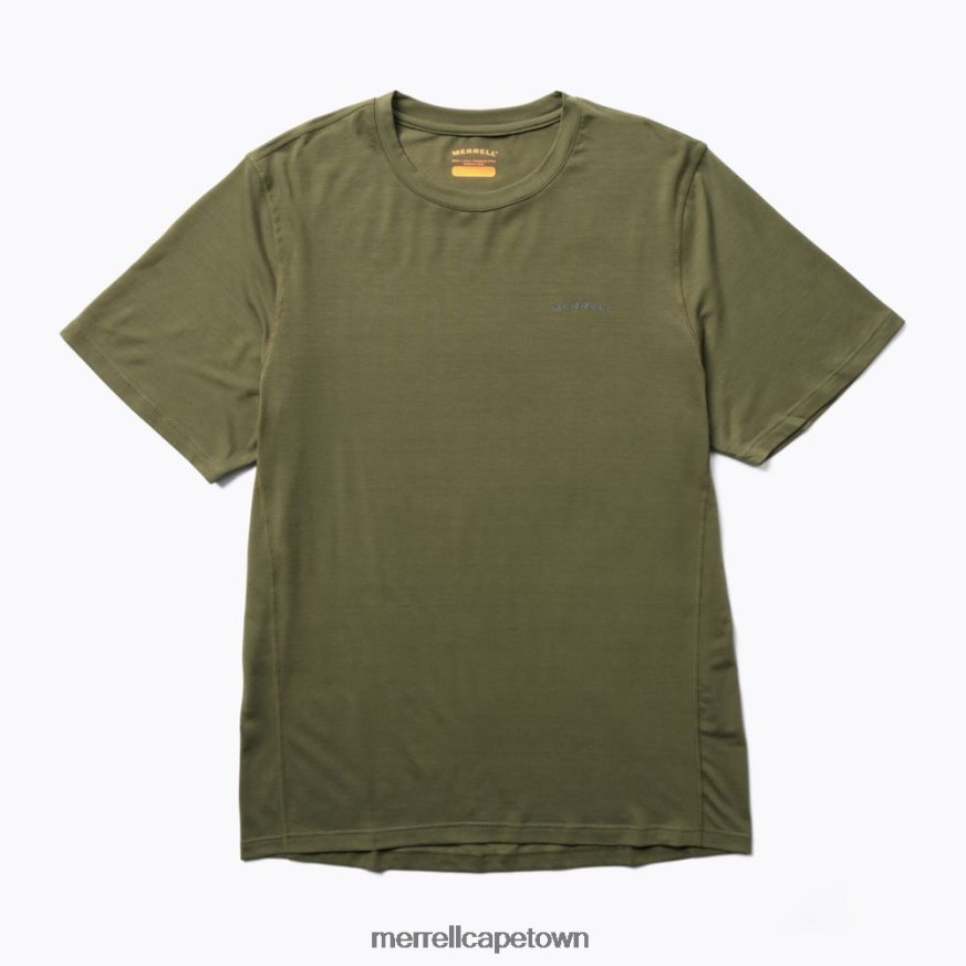 Dusty Olive F60FX2150 Everyday Tee with Tencel (JMS26443-326) Merrell