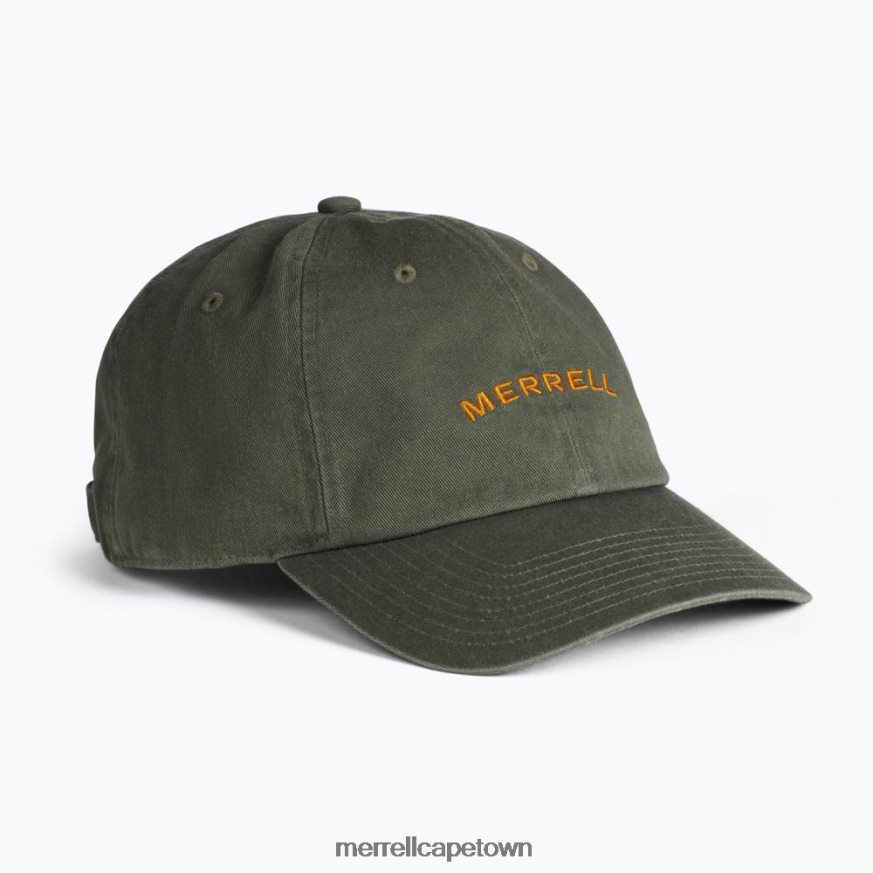 Dusty Olive F60FX2319 Mini Arch Dad Hat (JAF26657-326) Merrell