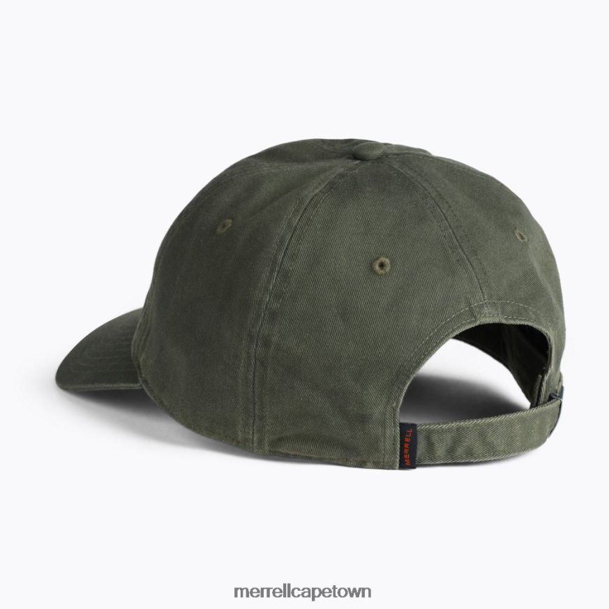 Dusty Olive F60FX2319 Mini Arch Dad Hat (JAF26657-326) Merrell
