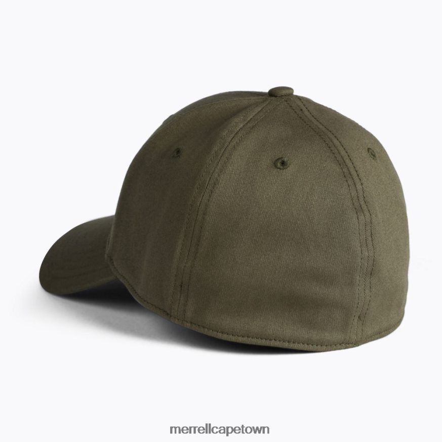 Dusty Olive F60FX2402 MDOT Twill Elastic Hat (JAF26659-326) Merrell