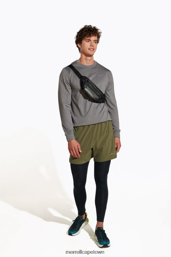 Dusty Olive F60FX2406 Trail Running Short (JMF26581-326) Merrell