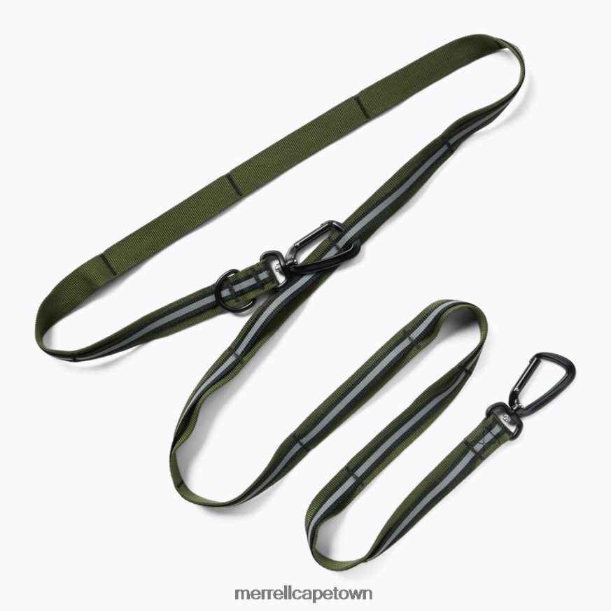 Dusty Olive F60FX2573 Hands Free Dog Leash (JAF26690-326) Merrell