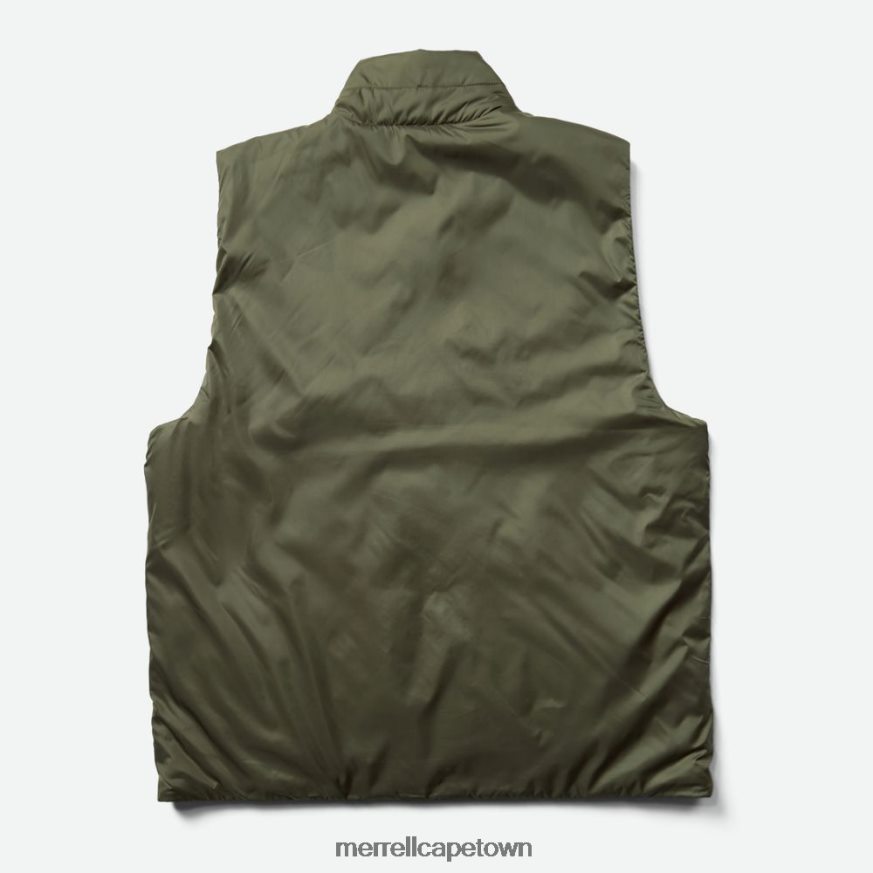 Dusty Olive F60FX2590 Geotex Insulated Vest (JMS26416-326) Merrell