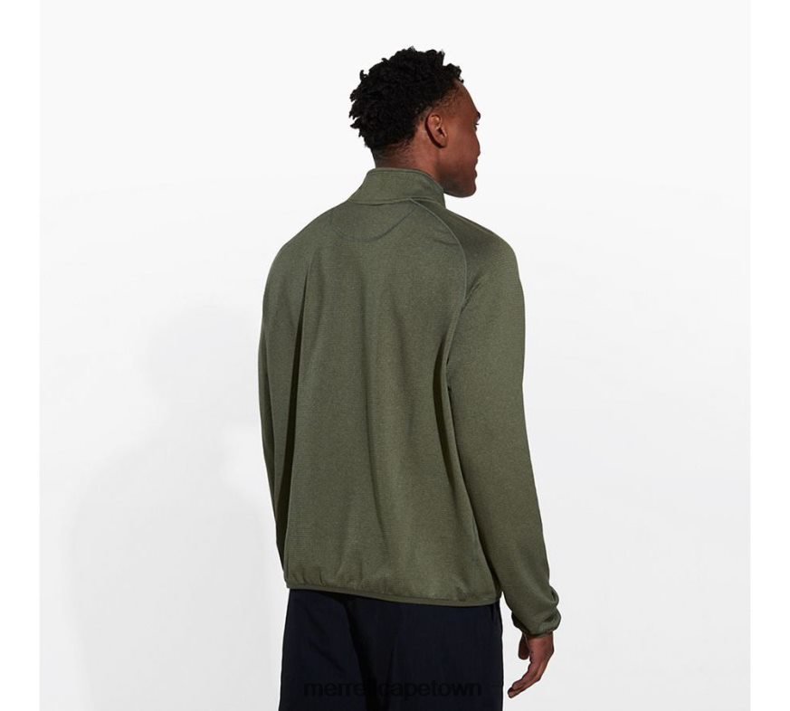 Dusty Olive Heather F60FX2415 Geotex 1/4 Zip (JMS26326-327) Merrell
