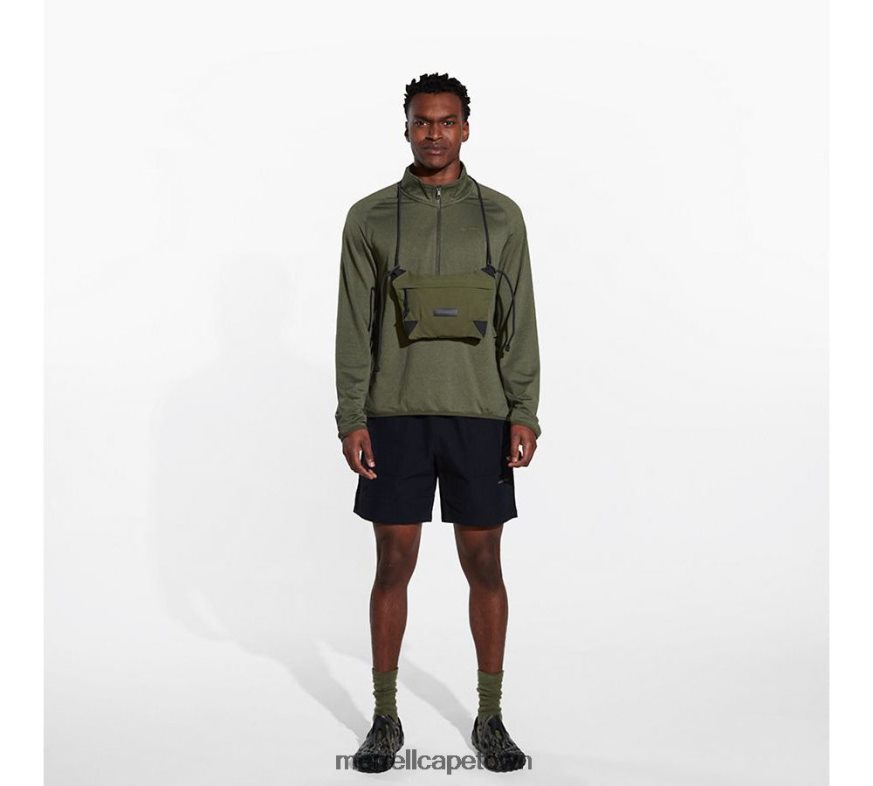Dusty Olive Heather F60FX2415 Geotex 1/4 Zip (JMS26326-327) Merrell