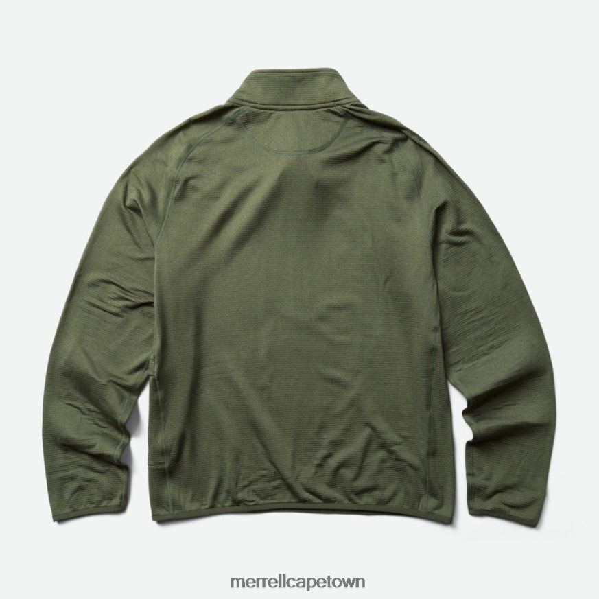 Dusty Olive Heather F60FX2415 Geotex 1/4 Zip (JMS26326-327) Merrell