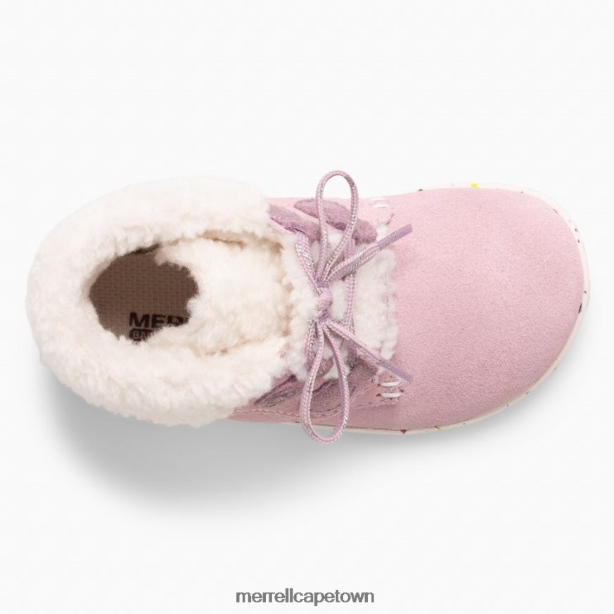 Dusty Pink F60FX21467 Bare Steps Cocoa Jr Boot (ML166246) Merrell