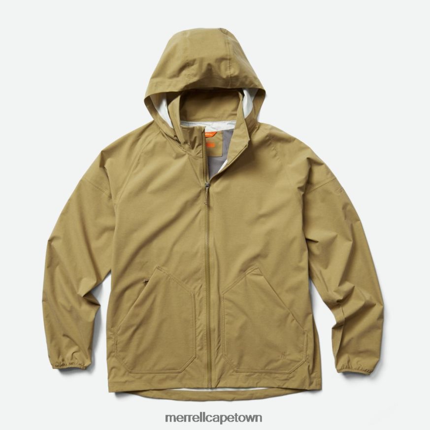 Elmwood Heather F60FX2703 Alpine Packable Rain Shell (JMS26321-169) Merrell