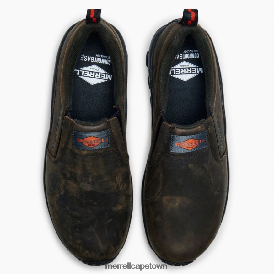 Espresso F60FX2340 Jungle Moc Leather SR Work Shoe (J099323) Merrell