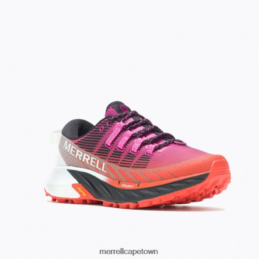 Fuchsia/Tangerine F60FX2925 Agility Peak 4 (J067524) Merrell