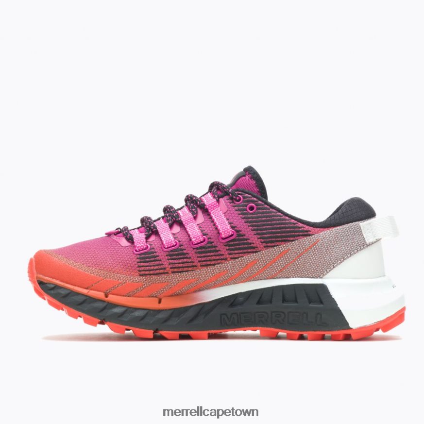 Fuchsia/Tangerine F60FX2925 Agility Peak 4 (J067524) Merrell