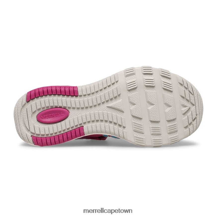 Fuchsia/Turq F60FX21498 Hydro Free Roam Sandal (MK165669K) Merrell