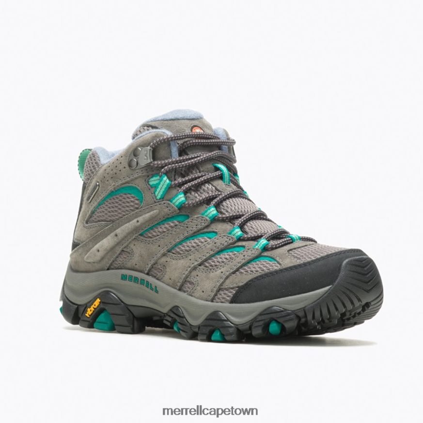 Granite/Marine F60FX21035 Moab 3 Mid Waterproof (J035850) Merrell