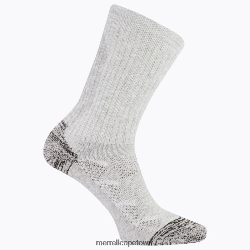 Gray Heather F60FX21472 Moab Crew Sock (JSF26514-041) Merrell