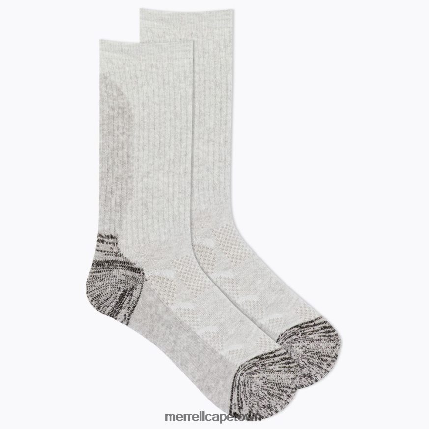 Gray Heather F60FX21472 Moab Crew Sock (JSF26514-041) Merrell