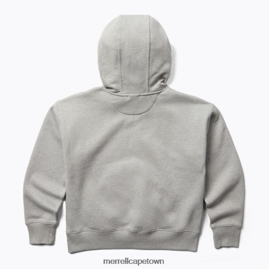 Grey Heather F60FX21241 Scrap Pullover Hoody (JWS26642-050) Merrell