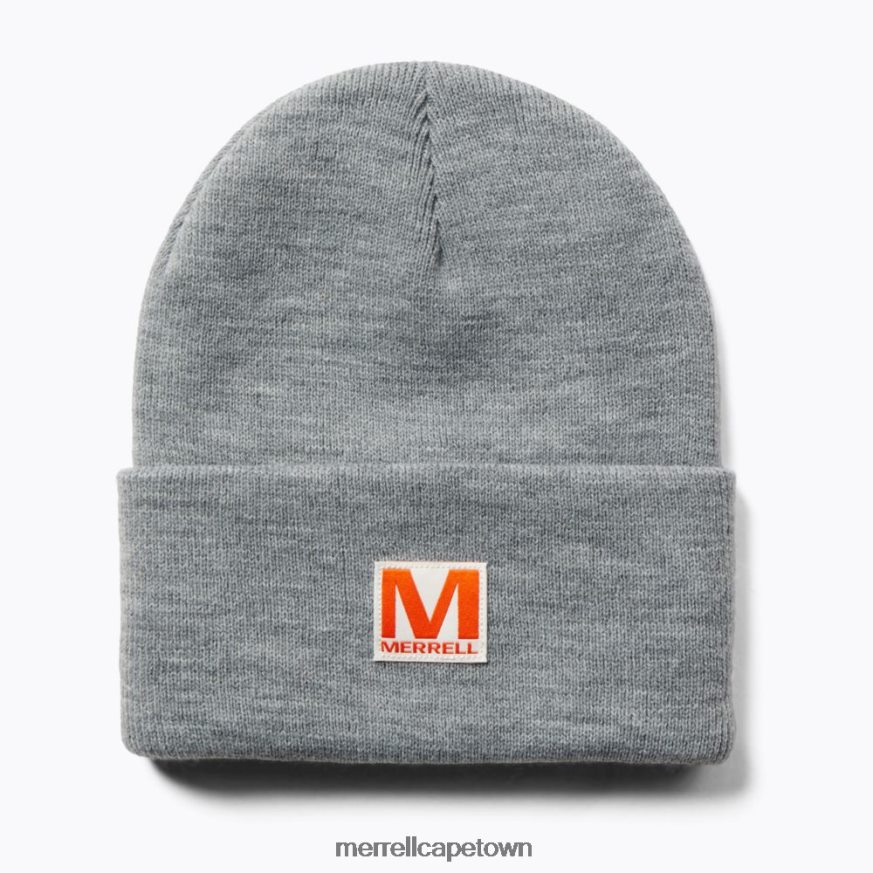 Grey Heather F60FX2226 Patch Beanie (JAF26639-050) Merrell