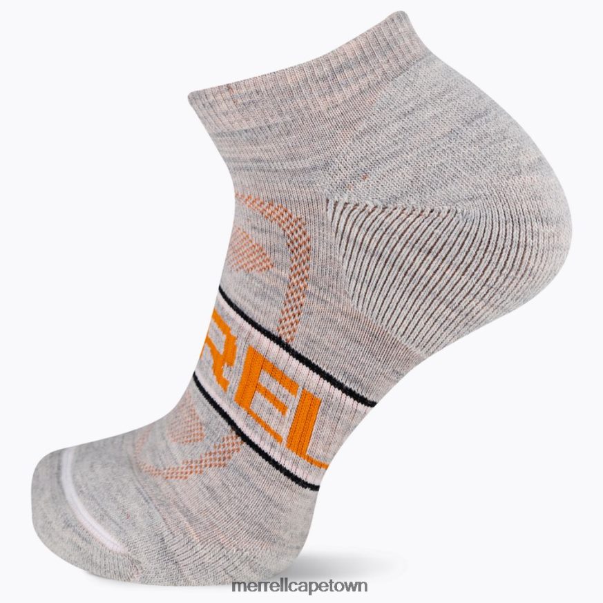 Grey Heather F60FX2522 Zoned Low Cut Hiker Sock (JSS27009-020) Merrell