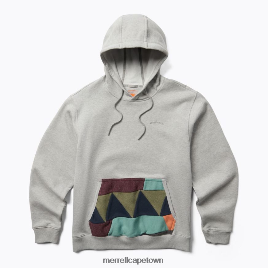 Grey Heather F60FX2557 Scrap Pullover Hoody (JMS26641-050) Merrell