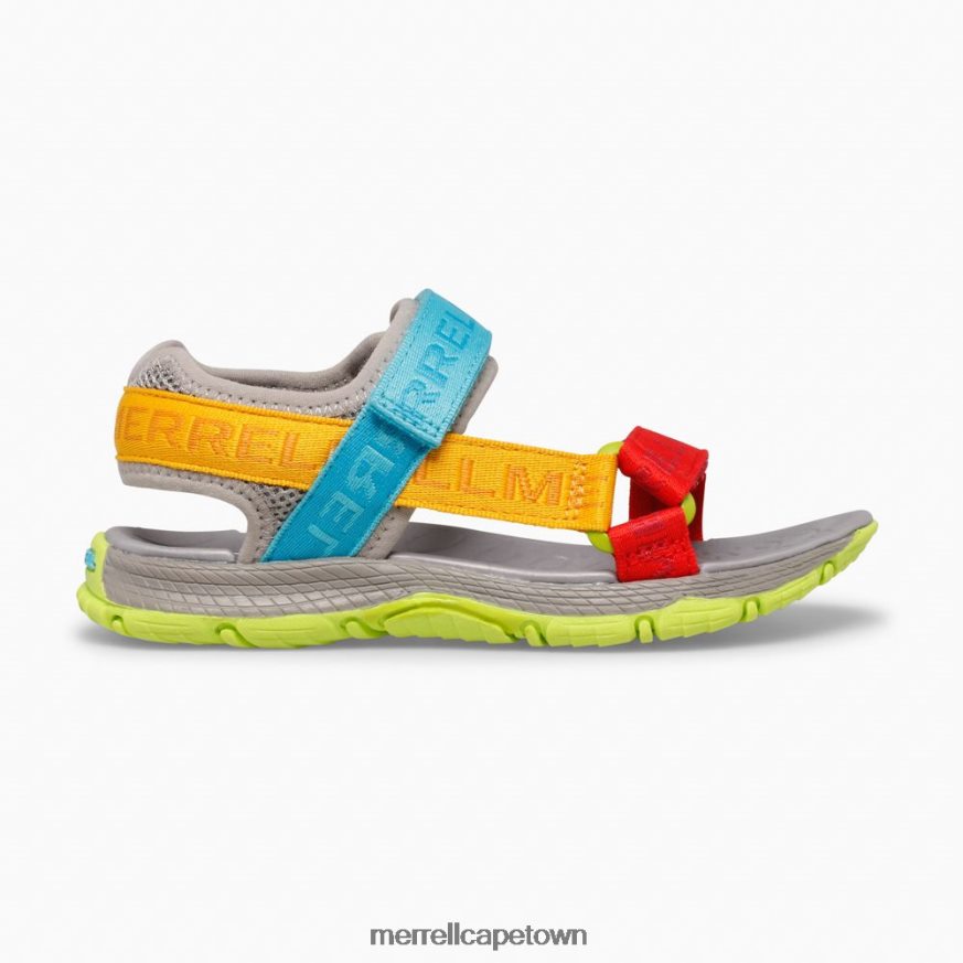 Grey Logo/Multi F60FX21400 Kahuna Web Sandal (MK265674K) Merrell