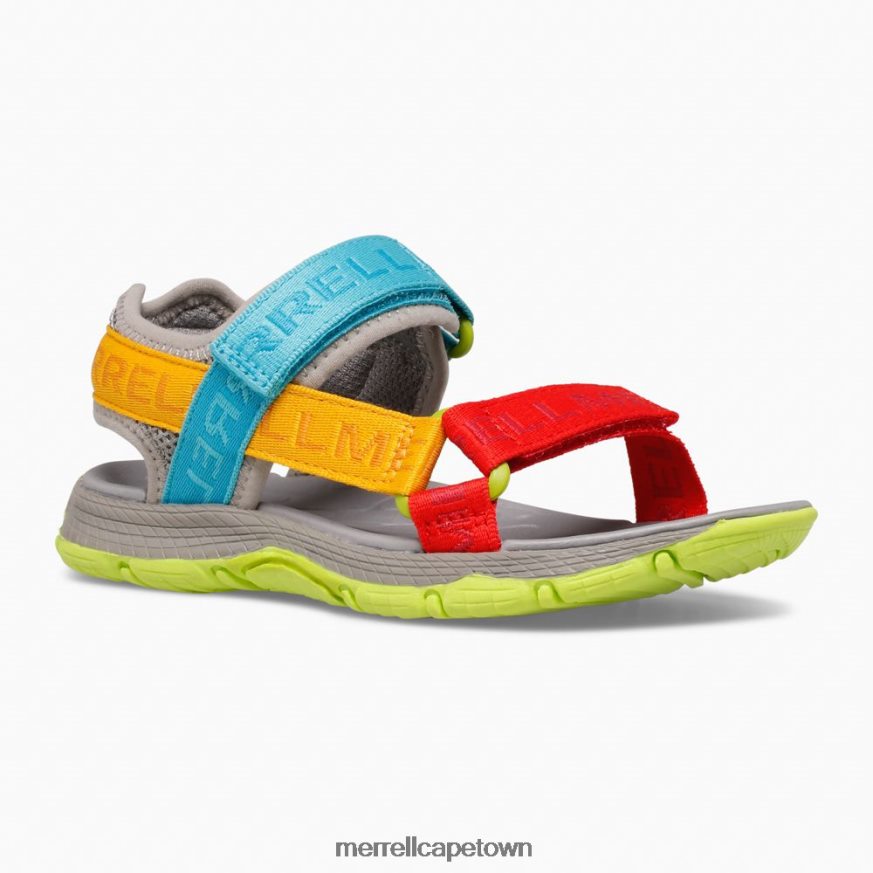 Grey Logo/Multi F60FX21400 Kahuna Web Sandal (MK265674K) Merrell