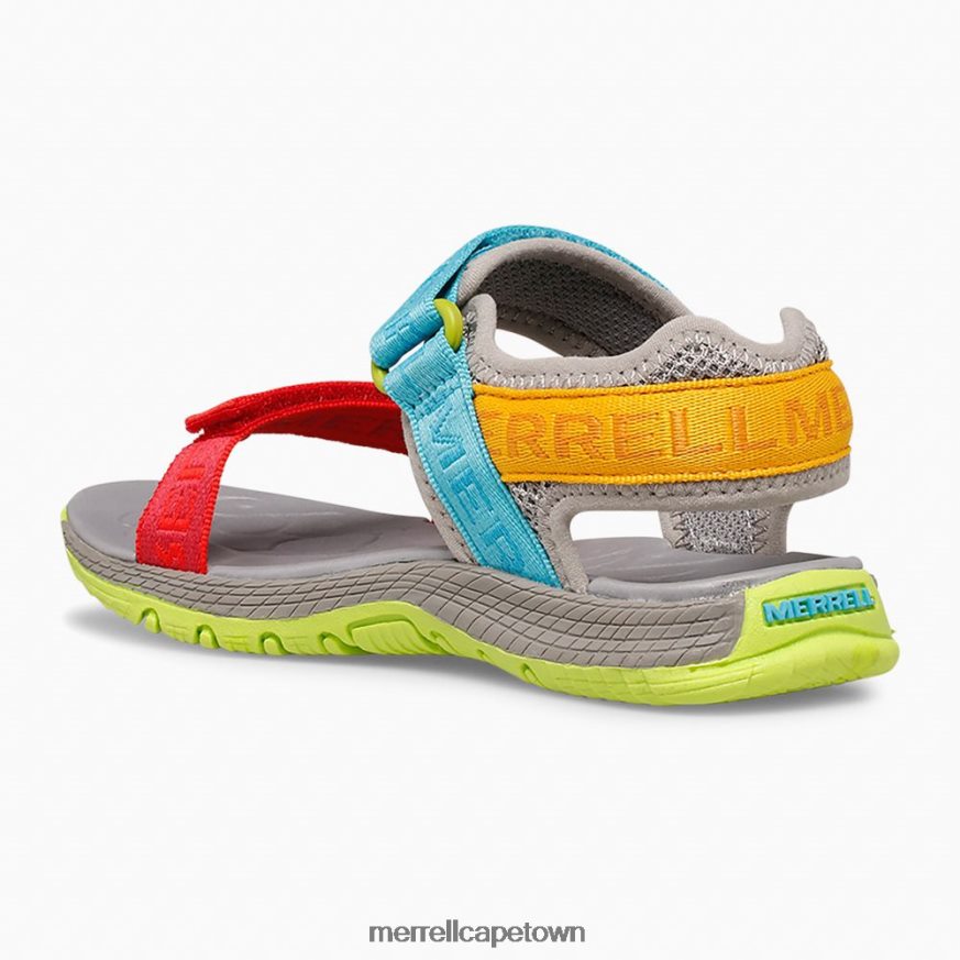 Grey Logo/Multi F60FX21400 Kahuna Web Sandal (MK265674K) Merrell
