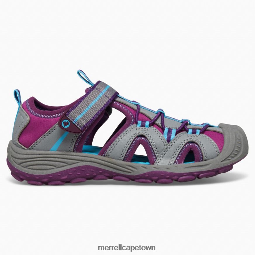 Grey/Berry F60FX21475 Hydro 2 Sandal (MK166974) Merrell