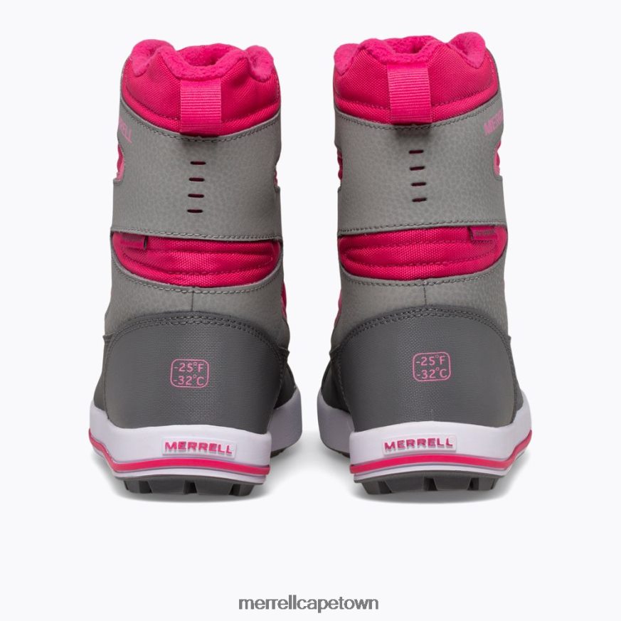 Grey/Berry F60FX21481 Snow Bank 30 Boot (MK165187K) Merrell