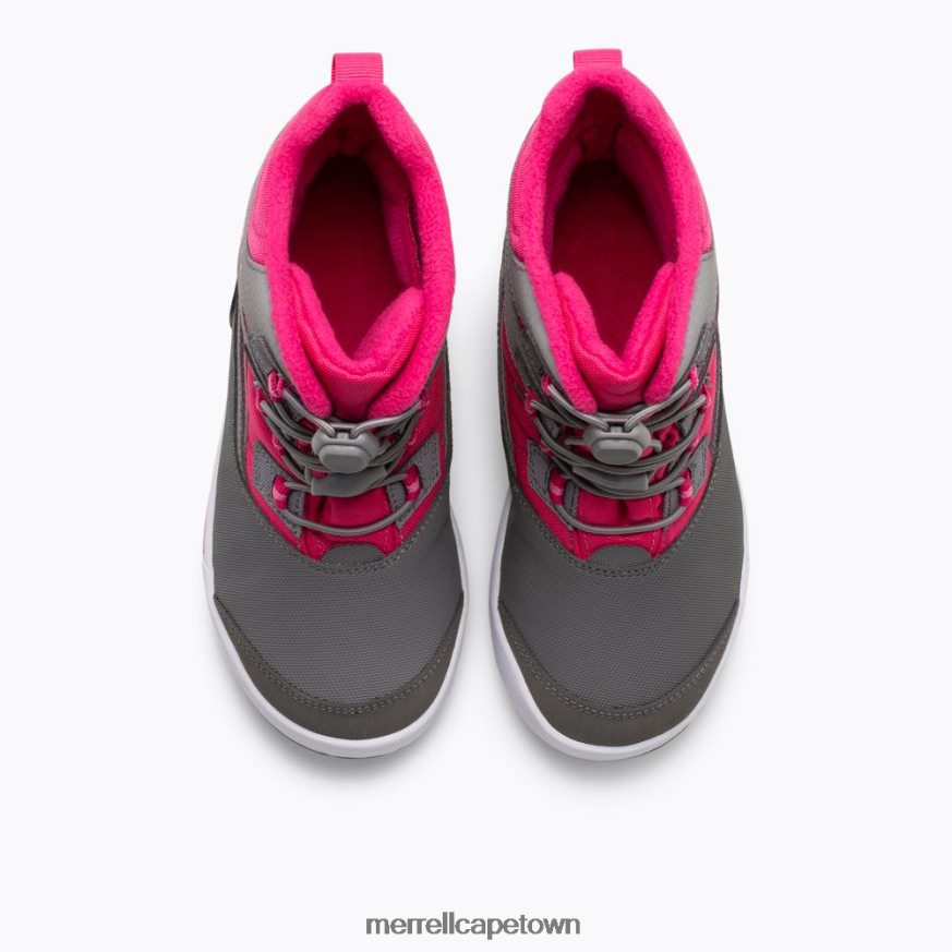 Grey/Berry F60FX21481 Snow Bank 30 Boot (MK165187K) Merrell