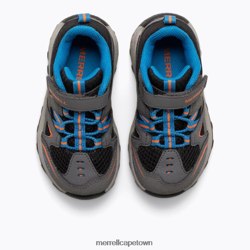 Grey/Black F60FX21342 Trail Chaser Jr Shoe (ML262595) Merrell