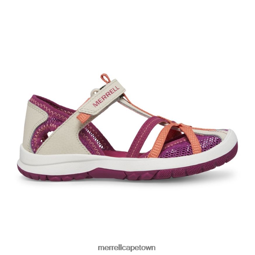 Grey/Coral F60FX21414 Dragonfly Sandal (MK166805K) Merrell