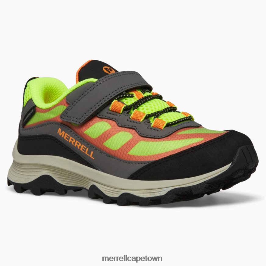 Grey/Hi Viz/Orange F60FX21366 Moab Speed Low A/C Waterproof (MK266774) Merrell