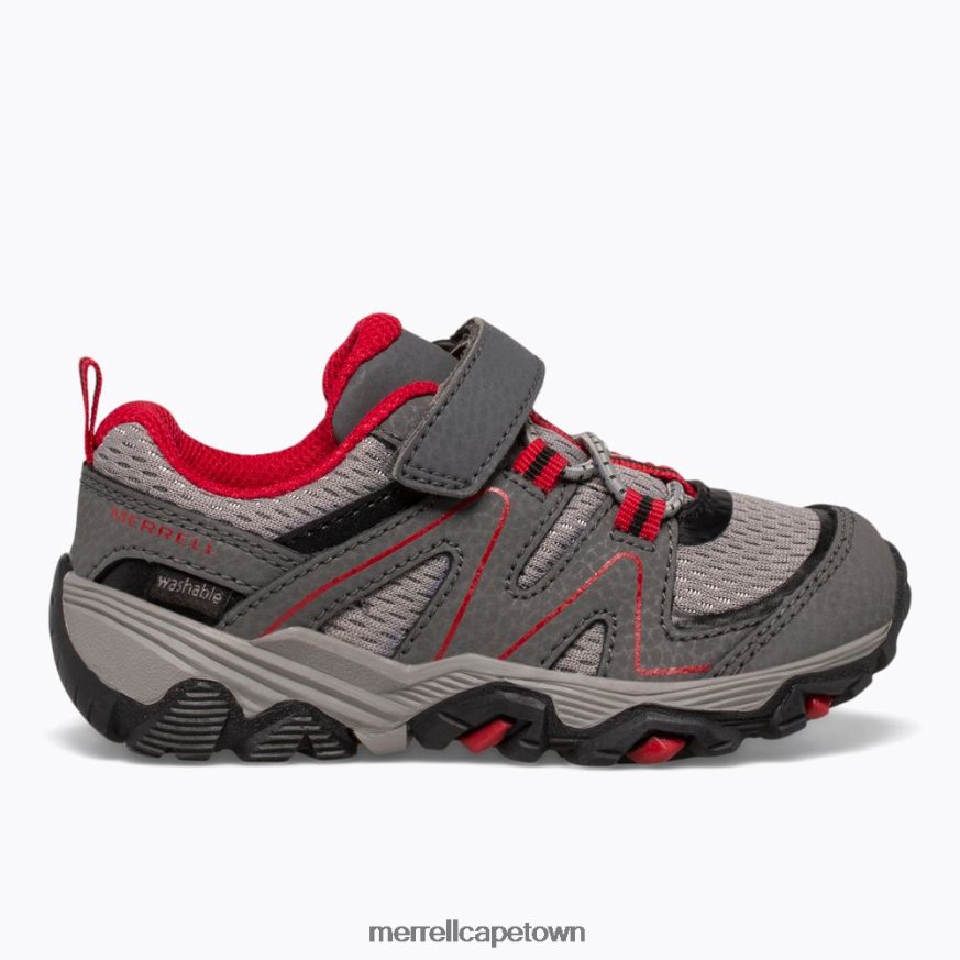 Grey/Red/Black F60FX21348 Trail Quest Jr (ML263182) Merrell