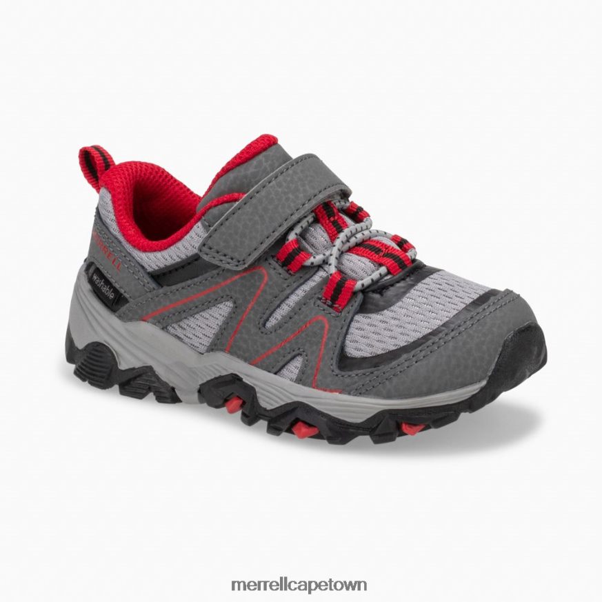 Grey/Red/Black F60FX21348 Trail Quest Jr (ML263182) Merrell