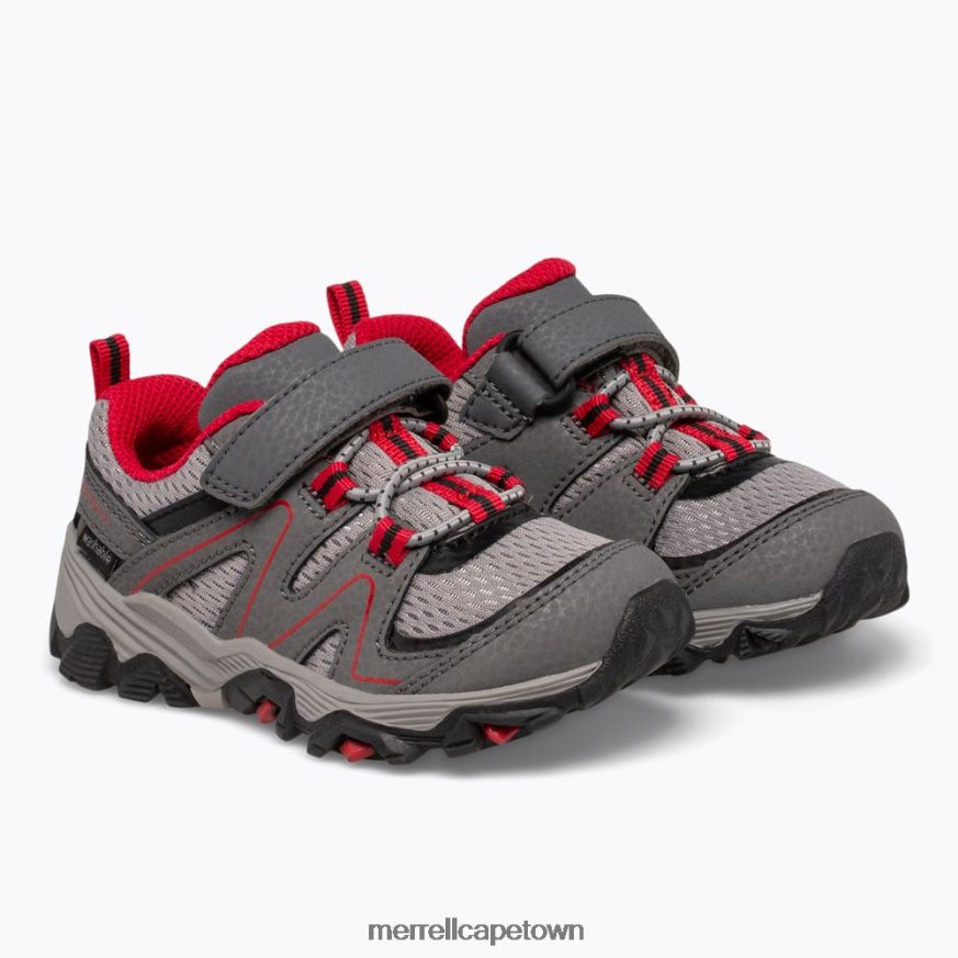 Grey/Red/Black F60FX21348 Trail Quest Jr (ML263182) Merrell