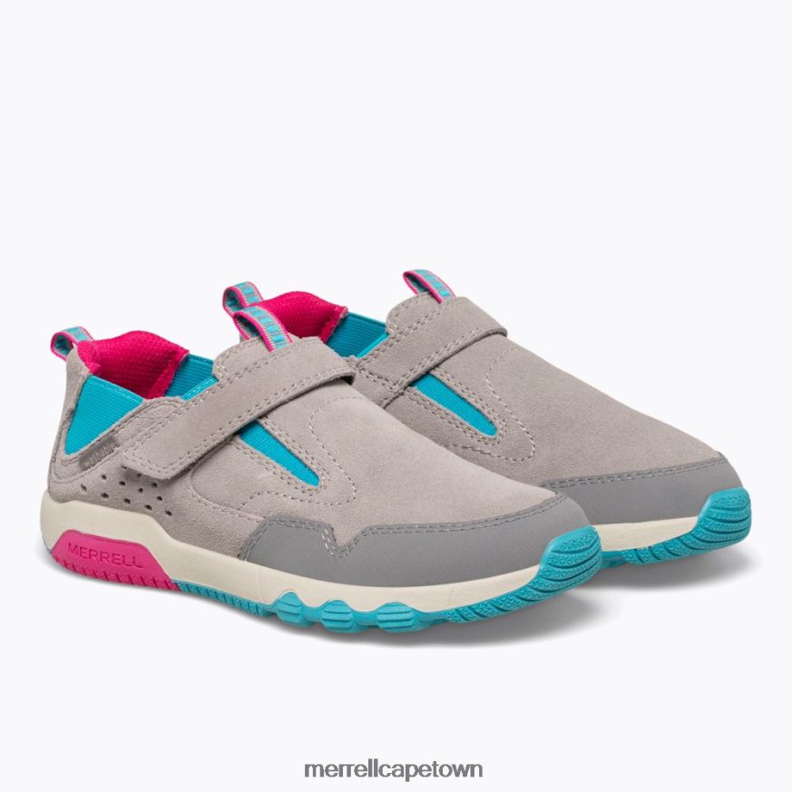 Grey/Turq/Berry F60FX21425 Free Roam Jungle Moc (MK165222) Merrell