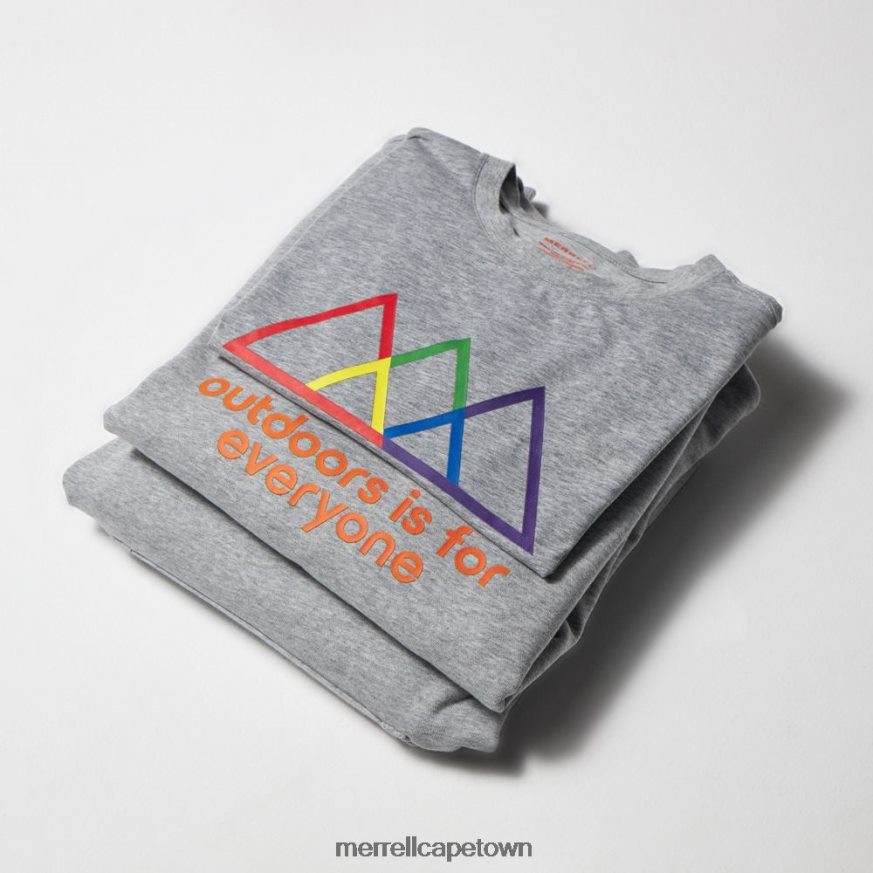 Heather Gray F60FX2748 Outdoors Is For Everyone Crewneck Sweatshirt (JMS26875-050) Merrell