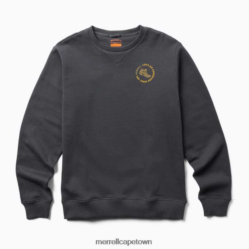 India Ink F60FX2697 Life\s An Adventure Crew Neck Fleece (JMF26623-425) Merrell