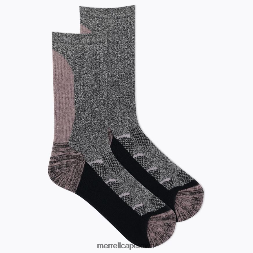 Lavender F60FX2296 Moab Hiking Crew Sock (JSS26348-530) Merrell