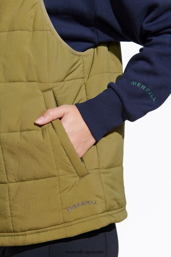 Martini Olive F60FX21313 Terrain Insulated Vest (JWF26548-174) Merrell