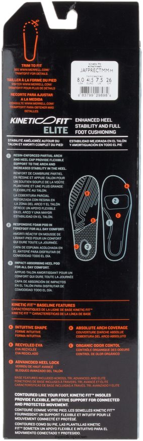 Mesh F60FX2730 Kinetic Fit Elite Footbed (JAFPRECTMM) Merrell