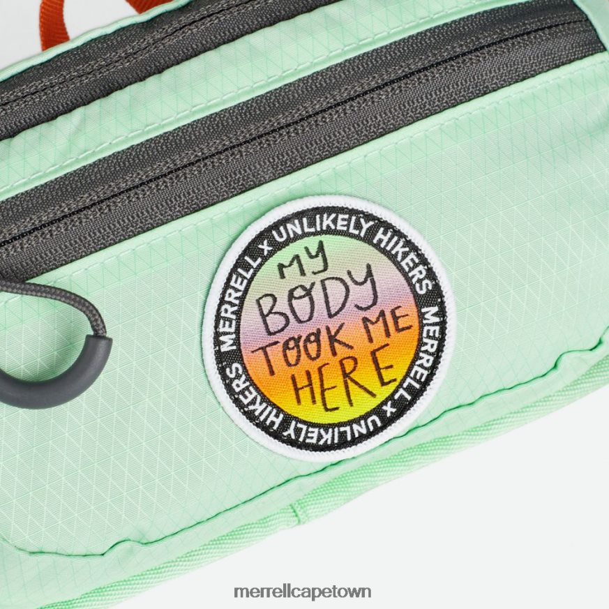 Mist Green F60FX2373 Crest 15L Lumbar Pack X Unlikely Hikers (JAS26687-330) Merrell