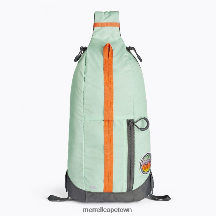 Mist Green F60FX2477 Crest 8L Sling X Unlikely Hikers (JAS26688-330) Merrell
