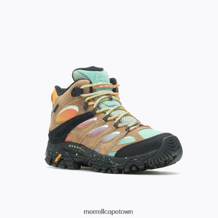 Multi F60FX21303 Moab 3 Mid Waterproof X Unlikely Hikers Wide Width (J499994W) Merrell