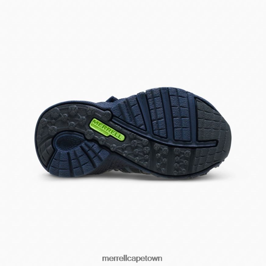 Navy / Green F60FX21407 Hydro Jr Sandal (MT53375) Merrell